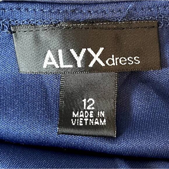 Alyx Polkadot Dress Blue Size 12 - Picture 6 of 9